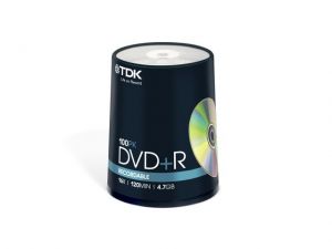 DVD+R TDK 4.7GB X16 (100 CAKE)