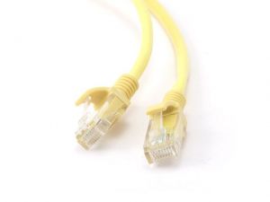 PATCHCORD KAT.5E 1M YELLOW GEMBIRD