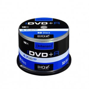 DVD+R INTENSO 4.7GB X16 (50 CAKE)
