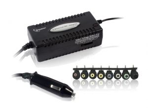 ZASILACZ LAPTOP UNIWERSALNY GEMBIRD 80W SAMOCHODOWY BLISTER