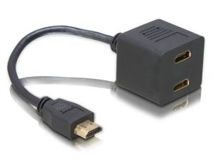 ADAPTER HDMI->2X HDMI DELOCK
