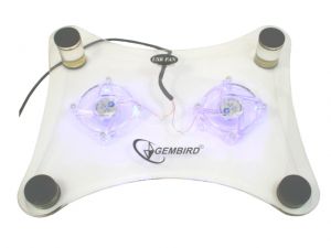 PODSTAWKA POD LAPTOP Z 2 WENTYLATORAMI NBS-3 GEMBIRD