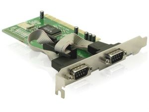 KARTA PCI SERIAL PORT (COM, RS-232) X2 PORTY DELOCK
