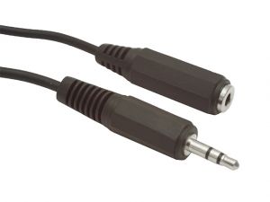 PRZEDŁUŻACZ MINIJACK M/F 1.8M STEREO
