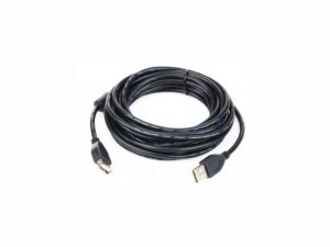 PRZEDŁUŻACZ USB AM-AF 2.0 +FERRYT 1.8M GEMBIRD