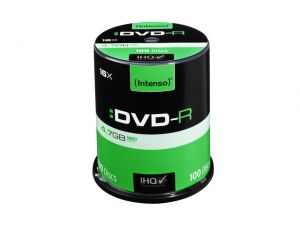 DVD-R INTENSO 4.7GB X16 (100 CAKE)