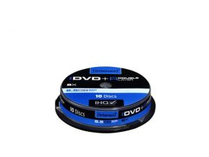 DVD+R INTENSO 8.5GB X8 DOUBLE LAYER PRINT (10 CAKE)