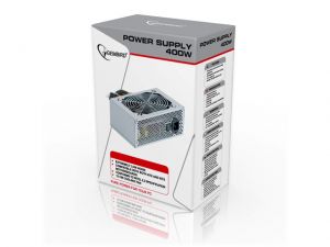 ZASILACZ GEMBIRD 400W INTEL 2.2 12CM ATX, BTX +KABEL