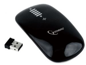 MYSZ GEMBIRD PHOENIX BEZPRZEWODOWA 2.4GHZ DOTYKOWY SCROLL BLACK (USB)