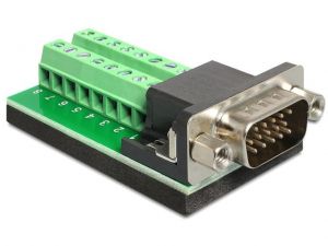 ADAPTER TERMINAL BLOCK (16PIN)->VGA(M) DELOCK