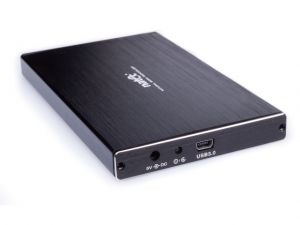 OBUDOWA HDD ZEWNĘTRZNA SATA NATEC RHINO LIMITED EDITION 2.5\ USB 3.0 ALUMINIUM BLACK SLIM