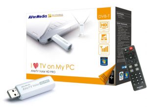 TUNER DVB-T USB AVERMEDIA AVERTV VOLAR HD PRO (USZKODZONE OPAKOWANIE)
