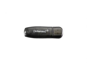 PENDRIVE INTENSO 16GB RAINBOW LINE BLACK