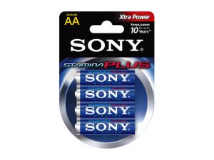 BATERIA ALKAICZNA SONY STAMINA PLUS LR6 AA (4SZT BLISTER)