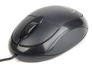 MYSZ GEMBIRD OPTYCZNA 1-SCROLL BLACK (USB)(MUS-U-001)
