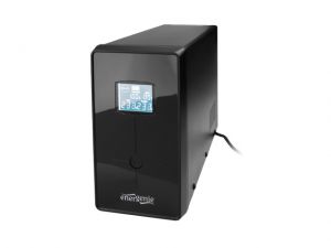 UPS GEMBIRD-ENERGENIE LINE-INTERACTIVE 1500VA 3X IEC 2X SCHUKO 230V, USB, RJ11 IN/OUT, LCD