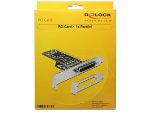 KARTA PCI LPT (DB25) X1+LOW PROFILE DELOCK (PO TESTACH)