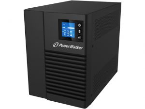 UPS POWERWALKER LINE-INTERACTIVE 750VA 4X 230V IEC OUT, RJ45 IN/OUT, USB HID, LCD, CZYSTA FALA