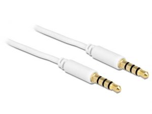 KABEL MINIJACK 4 PIN M/M 1M FOR IPHONE 1M BLACK