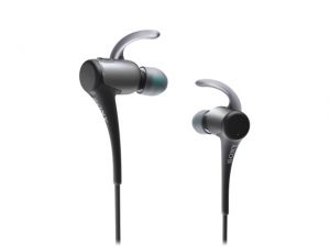 SŁUCHAWKI SONY DOKANAŁOWE BEZPRZEWODOWE BLUETOOTH NFC MDR-AS800BT + MIKROFON (CZARNE)