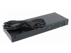 LISTWA ZASILAJĄCA GEMBIRD RACK PDU PER OUTLET METERING 1U 16A 8 GNIAZD C13
