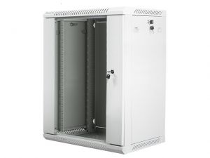 SZAFA INSTALACYJNA WISZĄCA 19\ 15U 600X450 SZARA LANBERG (FLAT PACK)