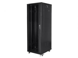 SZAFA INSTALACYJNA STOJĄCA 19\ 37U 600X800 CZARNA LANBERG (FLAT PACK)