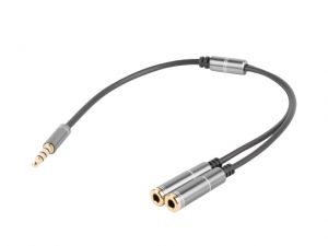 ADAPTER SŁUCHAWKOWY PREMIUM 4-PIN DO PS4, PC I SMARTPHONÓW NATEC GENESIS A20
