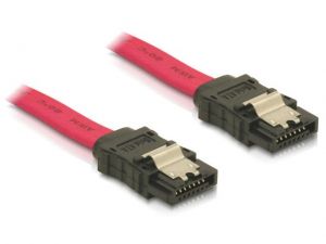 KABEL SATA DATA II (3 GB/S) 1M METALOWE ZATRZASKI DELOCK